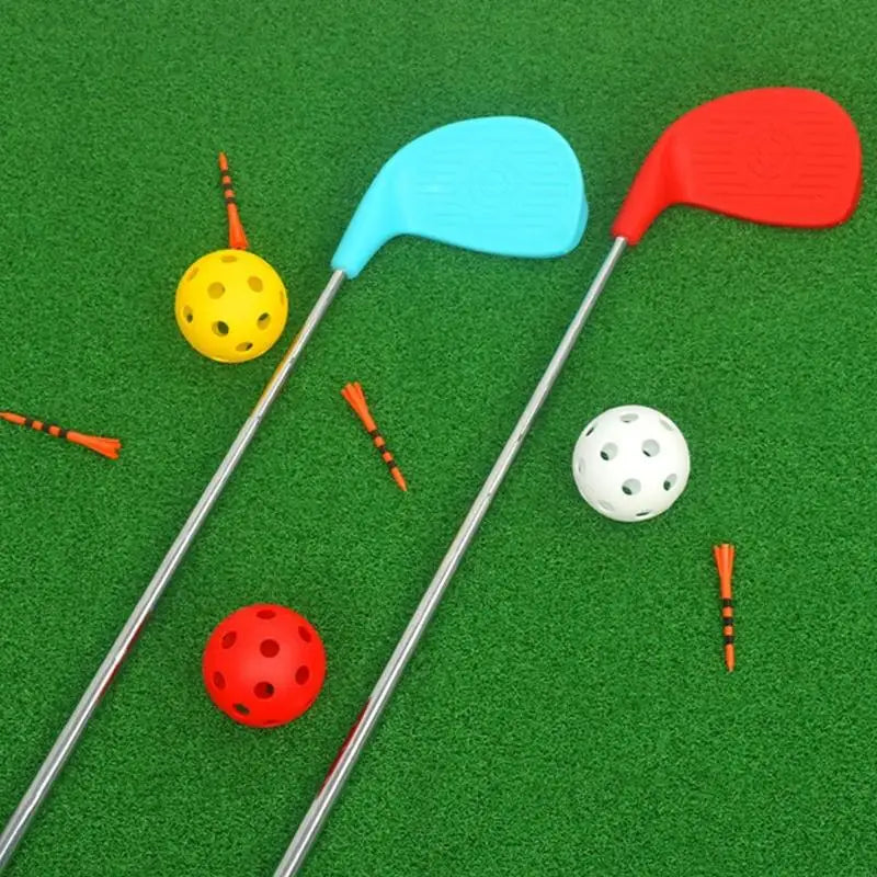 Retractable Golf Putter Training Antislip Grip Golf Shaft Left and Right Handed Putter Small Golf Clubs for Lawn Garden 69HD