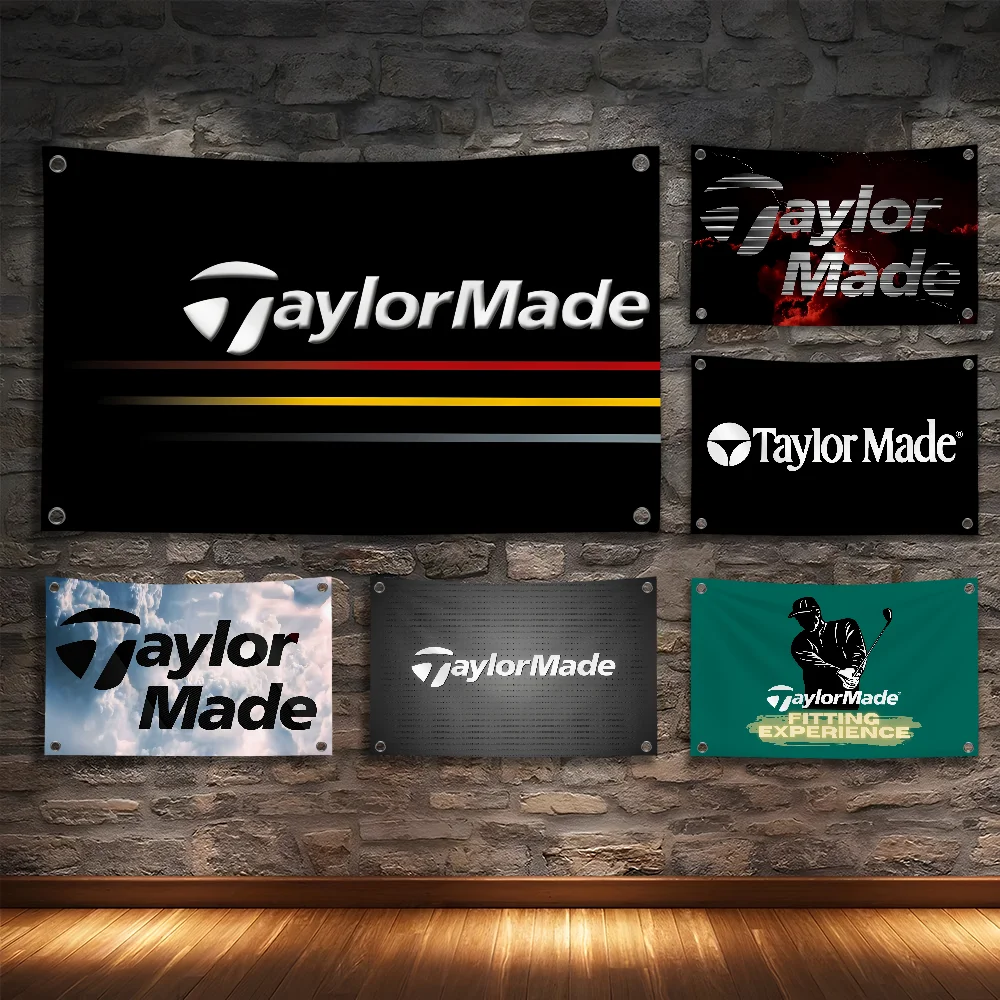 Golf-T-aylormades-game Logo Flag Room Bedroom Home&Outdoor Wall Hanging Concert Printed Background Decoration Art Banner