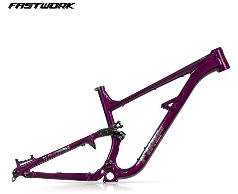 Bike Full Suspension Frameset Enduro Soft Tail Aluminum Alloy MTB Mountain 29/27.5 Er 4 Links DH XC AM MTB Boost 148mm