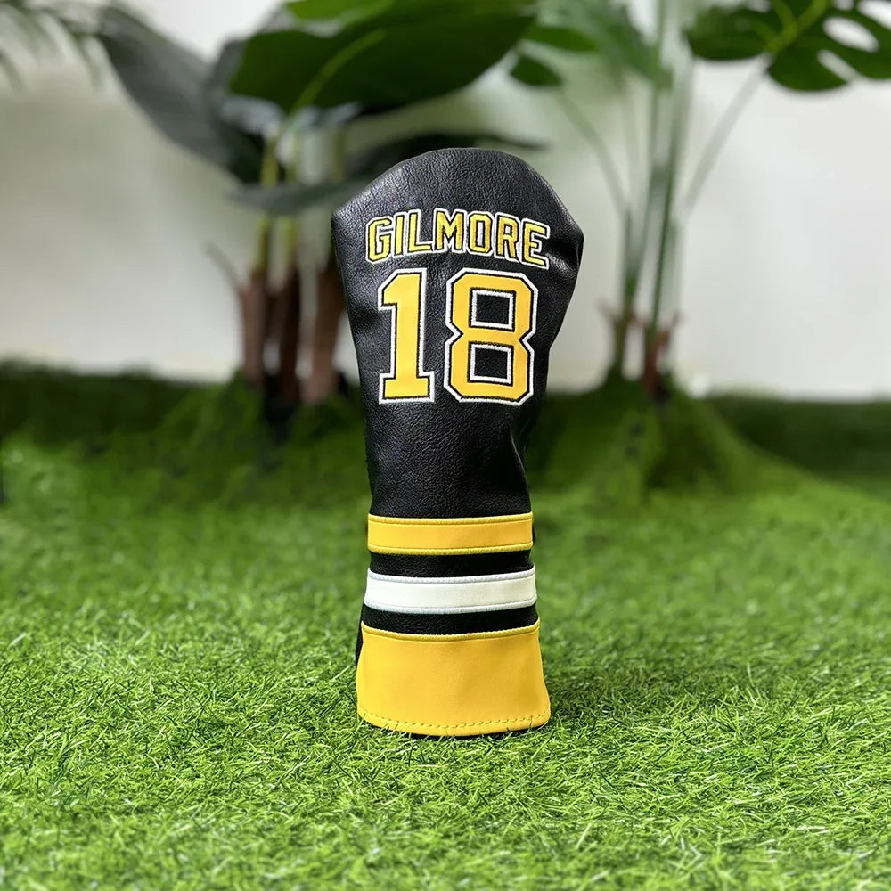 Golf Clubs Cross-Border18No. 1 Jersey Sports Patchwork Color No. 1 Driver Fairway Wood Small Chicken Leg Club Head Cover