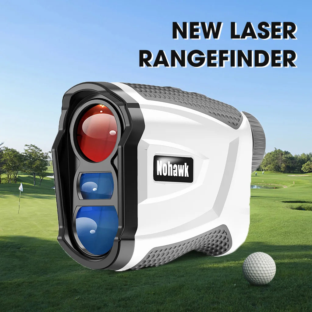 NOHAWK Multifunctional Laser Rangefinder 600/1000 Yards Golf Range Finder for Hunting Golf Engineering Surveys Construction