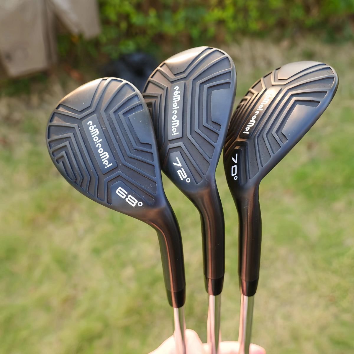 Golf Club COMO! COME! Blade-Style High-Loft Wedge   Available in 68°/70°/72° Loft Angles   Exceptional Spin and Stopping Power/