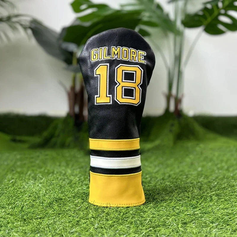 Golf Clubs Cross-Border18No. 1 Jersey Sports Patchwork Color No. 1 Driver Fairway Wood Small Chicken Leg Club Head Cover