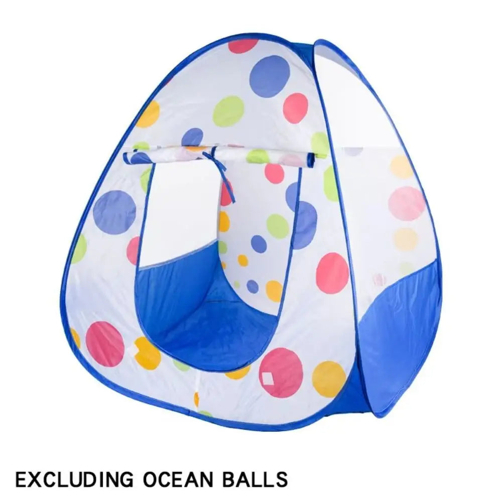 Princess Houses Children's Play House Tent Houses Washable Red Polka-dot Tent Red Creative Foldable Tents