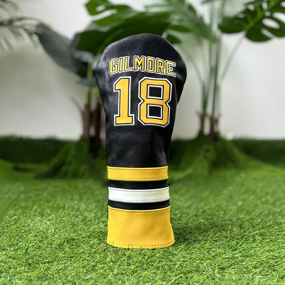 Golf Clubs Cross-Border18No. 1 Jersey Sports Patchwork Color No. 1 Driver Fairway Wood Small Chicken Leg Club Head Cover
