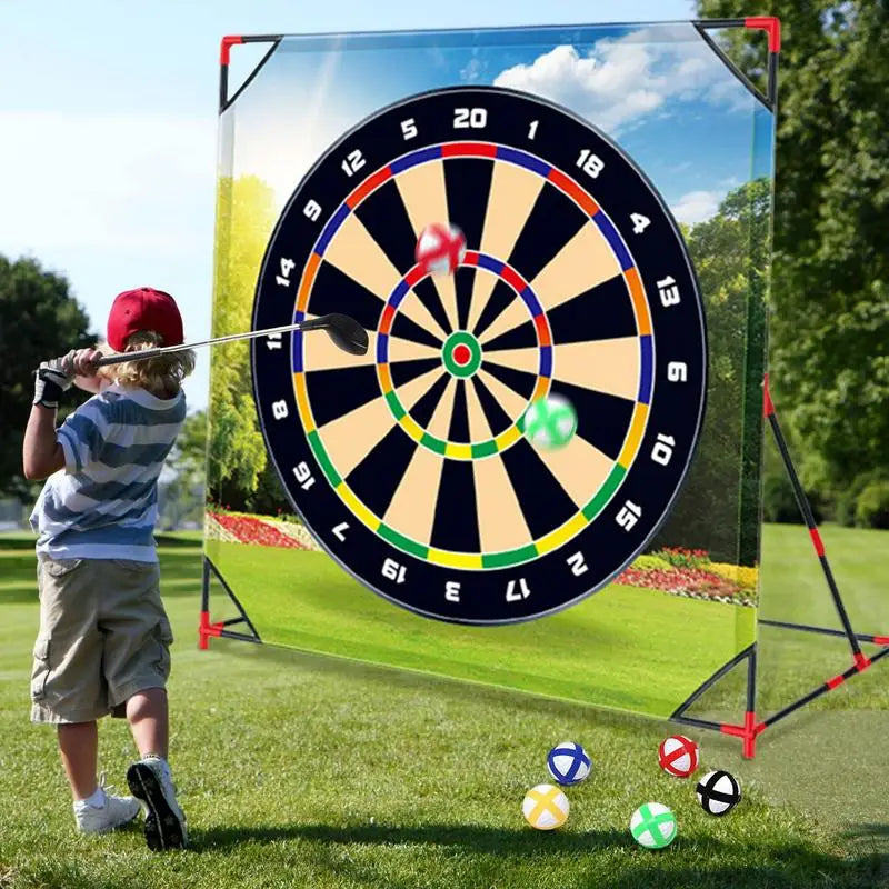 Battle Golf Chipping Game Golf Hitting Mat Sports Activities Putting Practice Toy Swing Training Tool for Home Backyard