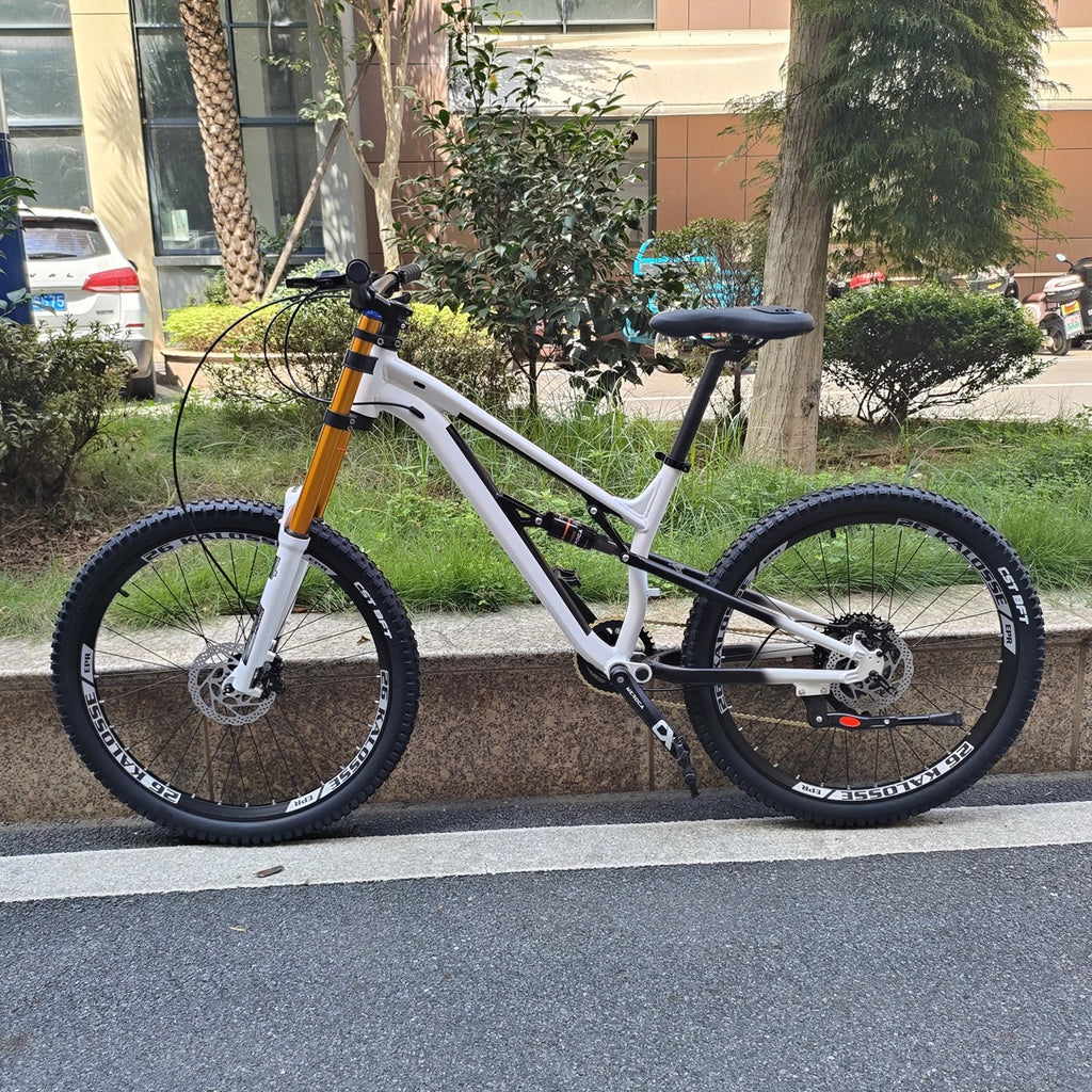 Kalosse-Aluminum Alloy Mountain Bike, Hydraulic Brakes, 11 Speed Bicycle, 27.5 Inches