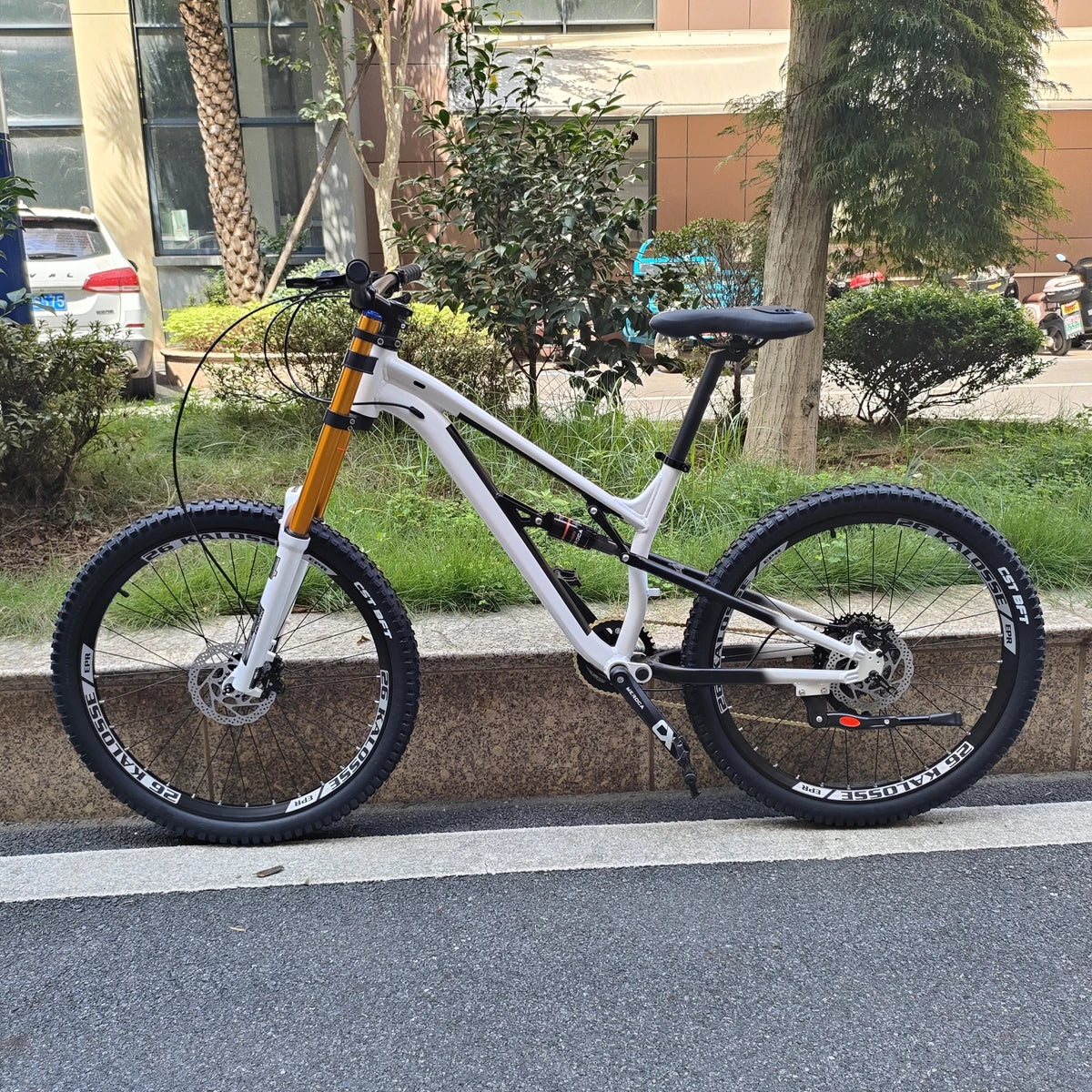 Kalosse-Aluminum Alloy Mountain Bike, Hydraulic Brakes, 11 Speed Bicycle, 27.5 Inches