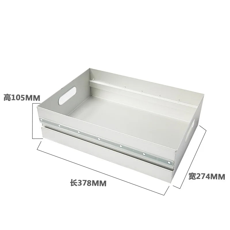 Natural Hiking Equipment  Portable Storage Box Travel Handle Aviation Aluminum Alloy Outdoor Camping Storage Box Car with Lock