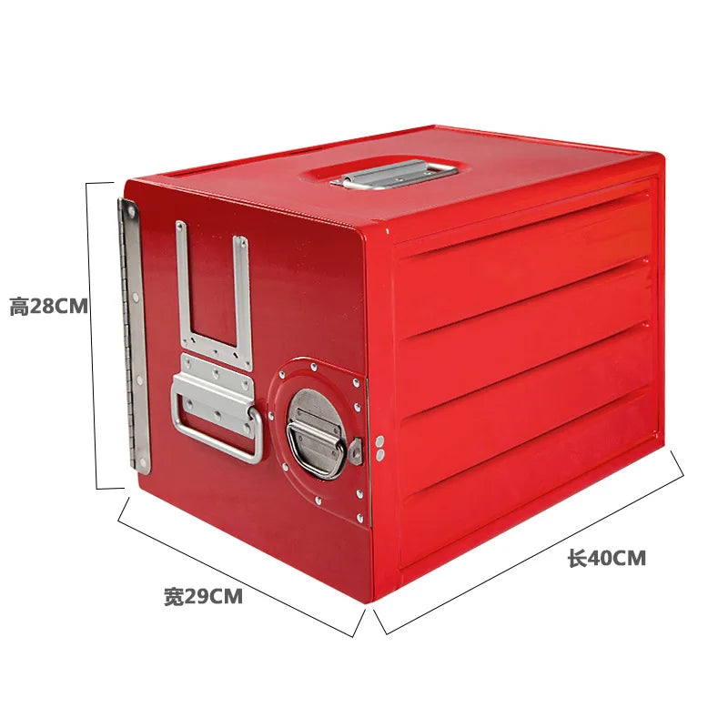 Natural Hiking Equipment  Portable Storage Box Travel Handle Aviation Aluminum Alloy Outdoor Camping Storage Box Car with Lock