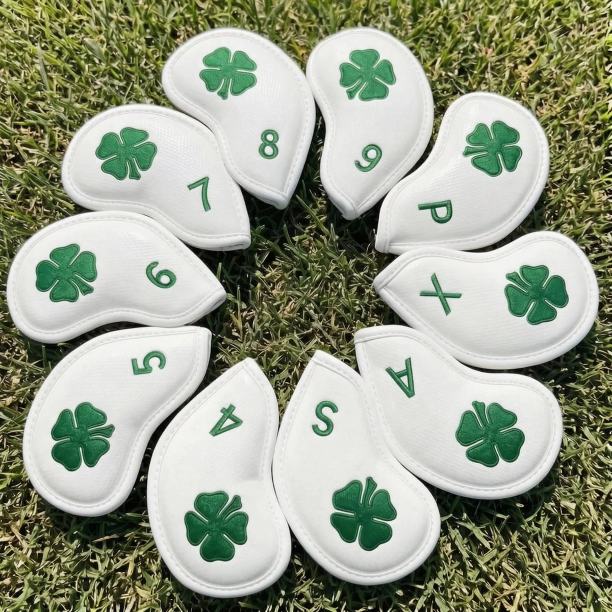 1/10Pcs Golf Club Head Covers Waterproof Dustproof Golf Headcovers Accessories for Golfer Putter Golf Training Accessory