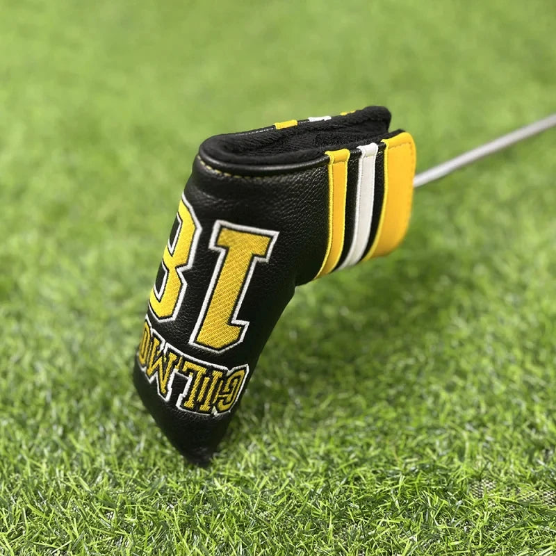 Golf Clubs Cross-Border18No. 1 Jersey Sports Patchwork Color No. 1 Driver Fairway Wood Small Chicken Leg Club Head Cover