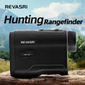 REVASRI Hunting Rangefinder -1000M Range Finder for Hunting and Golfing with Speed, Slope, Scan and Normal Measurements