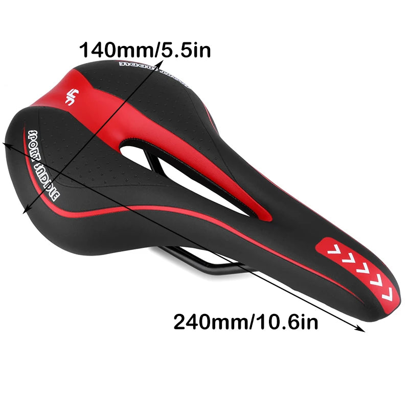 Mountain Bike Seat Saddle Soft Breathable Easy To Replace Comfortable To Rid Durable For Outdoor Sports Training Bicycle Tour