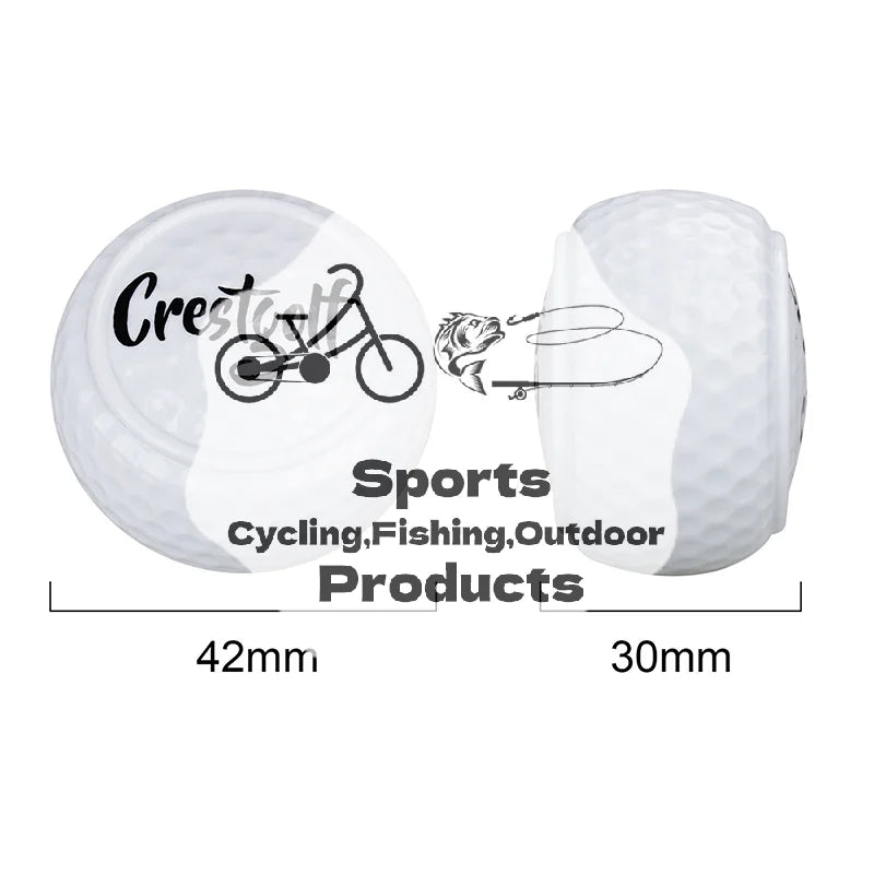 1Pcs Flat Golf Training Balls Flat Shape Golf Ball Two Layer Driving Balls Golf Practice Balls For Swing Putter