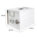 Natural Hiking Equipment  Portable Storage Box Travel Handle Aviation Aluminum Alloy Outdoor Camping Storage Box Car with Lock