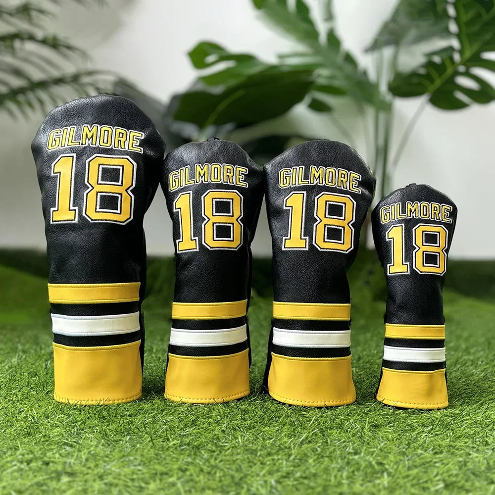 Golf Clubs Cross-Border18No. 1 Jersey Sports Patchwork Color No. 1 Driver Fairway Wood Small Chicken Leg Club Head Cover