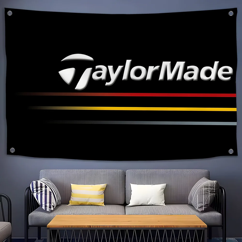 Golf-T-aylormades-game Logo Flag Room Bedroom Home&Outdoor Wall Hanging Concert Printed Background Decoration Art Banner