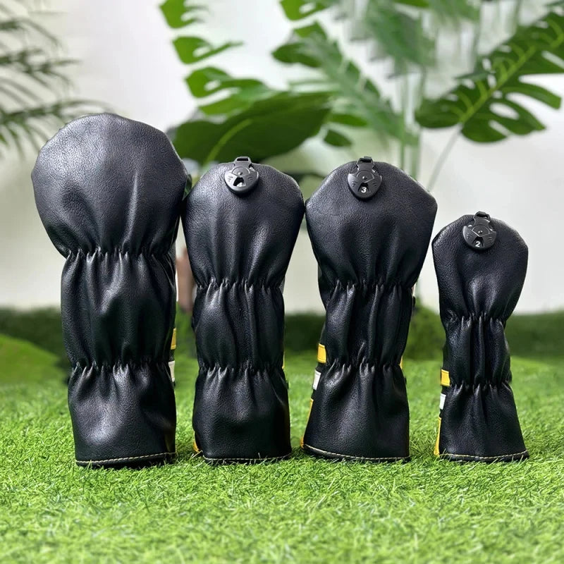 Golf Clubs Cross-Border18No. 1 Jersey Sports Patchwork Color No. 1 Driver Fairway Wood Small Chicken Leg Club Head Cover
