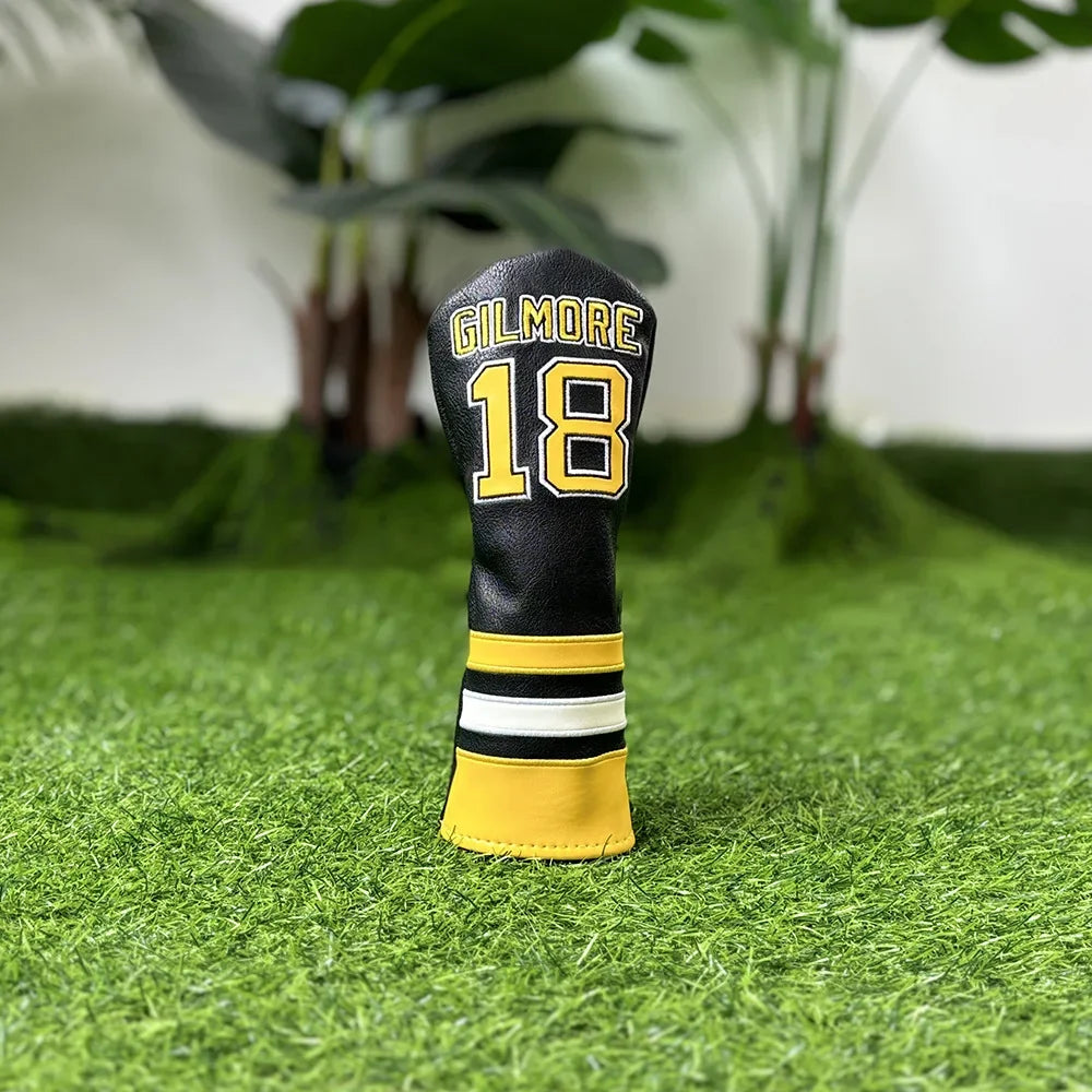 Golf Clubs Cross-Border18No. 1 Jersey Sports Patchwork Color No. 1 Driver Fairway Wood Small Chicken Leg Club Head Cover