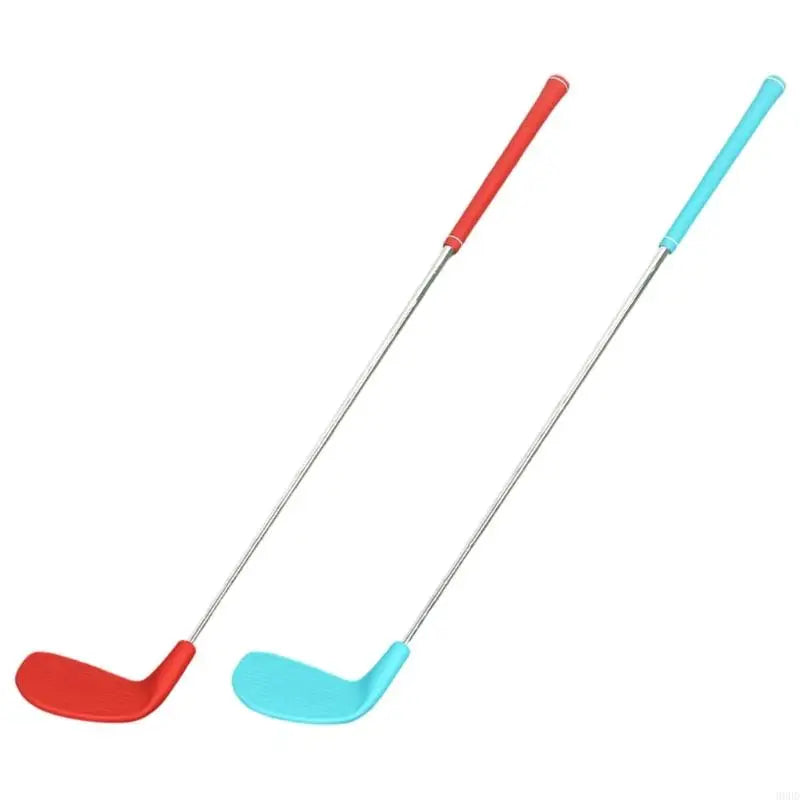 Retractable Golf Putter Training Antislip Grip Golf Shaft Left and Right Handed Putter Small Golf Clubs for Lawn Garden 69HD