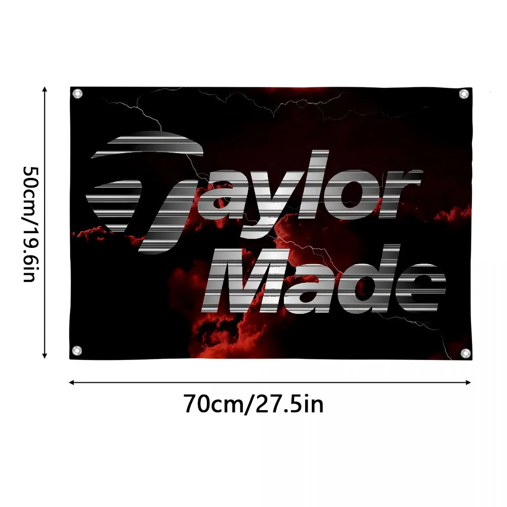 Golf-T-aylormades-game Logo Flag Room Bedroom Home&Outdoor Wall Hanging Concert Printed Background Decoration Art Banner