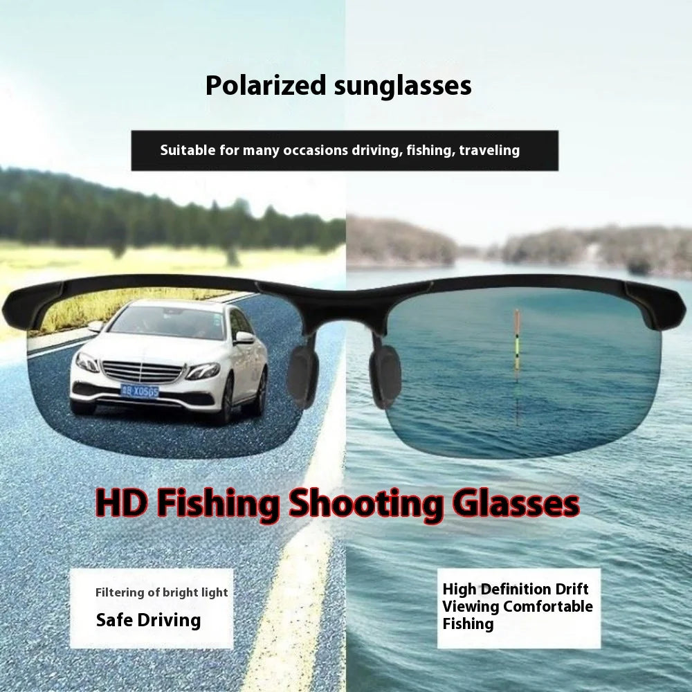 When fishing, observe floating objects, shoot fish, and view fish through high-definition underwater goggles.