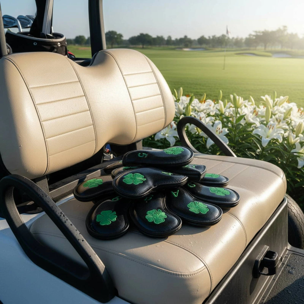 1/10Pcs Golf Club Head Covers Waterproof Dustproof Golf Headcovers Accessories for Golfer Putter Golf Training Accessory