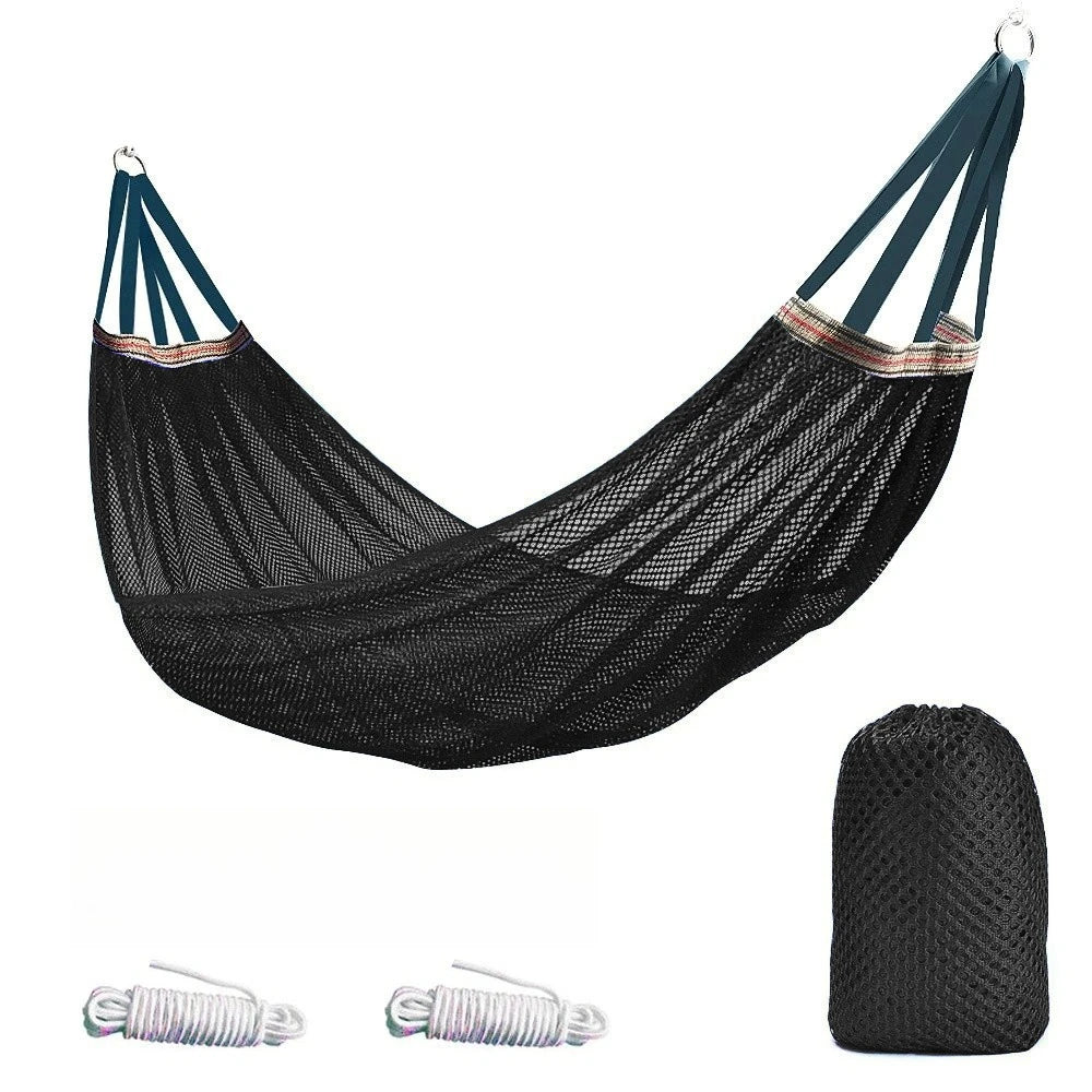Campout Outdoor Hammock, Anti-Fall Camping Travel Item, Outdoor for All Ages Multi-Purpose for the Yard