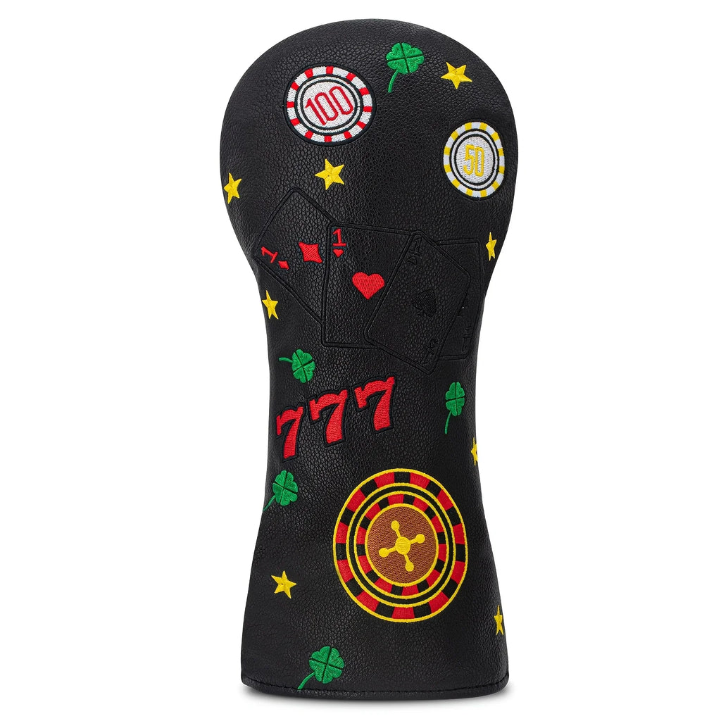 A Multi-Element Combination Theme Golf Club Cover Suitable for Driver, Fairway,And Iron Wooden Clubs with Thickened Inner Lining