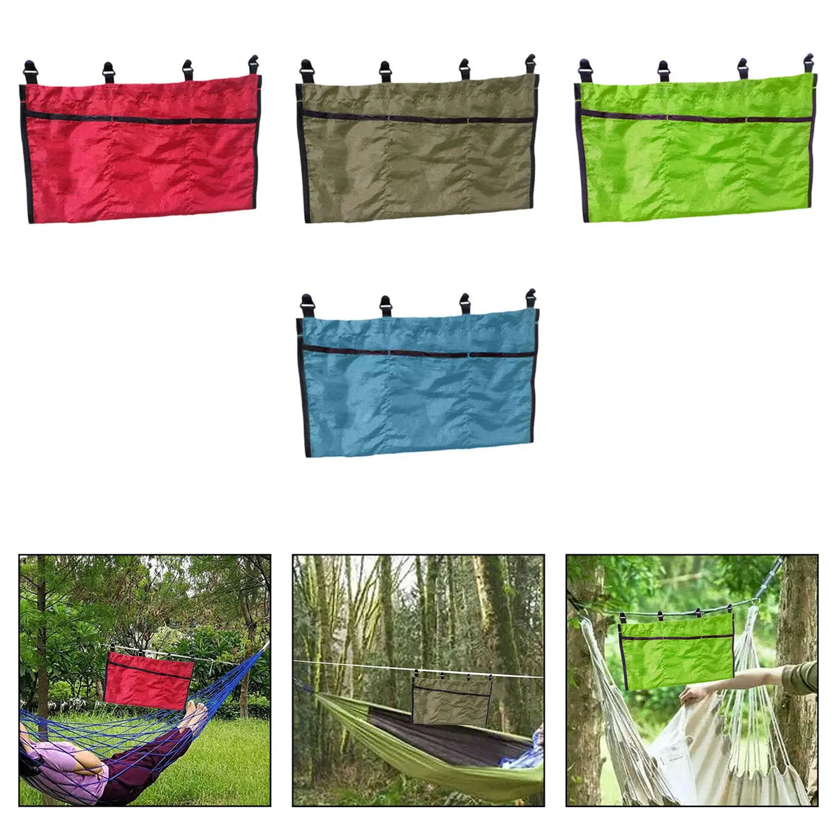 Outdoor Hammock Storage Bag Accessories Lightweight Multipurpose Compact Gifts Organizer for Traveling Climbing Outdoor Sport