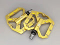 New Mountain Bike Pedals MTB Pedal Aluminum Bicycle Wide Platform Flat Pedals 9/16" Sealed Bearing Bicycle Pedals