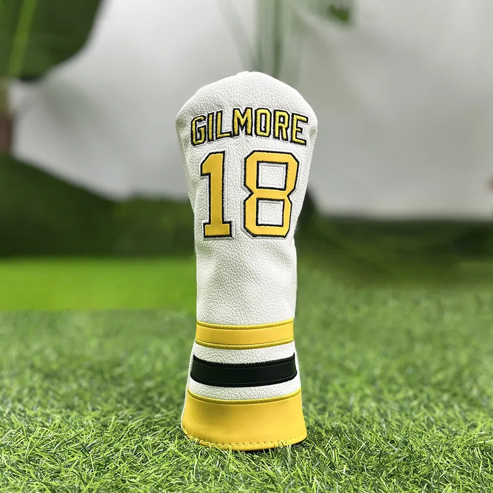 Golf Clubs Cross-Border18No. 1 Jersey Sports Patchwork Color No. 1 Driver Fairway Wood Small Chicken Leg Club Head Cover